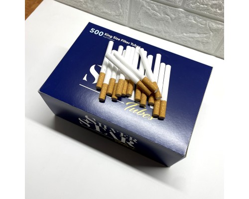 Гильзы для табака "SILVER STAR King Size filter 84мм/15мм/8,1мм" (500)