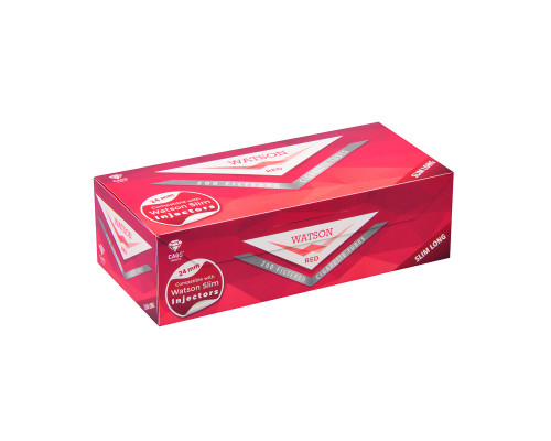 Гильзы для самокруток Watson Red Slim Long 7/24мм